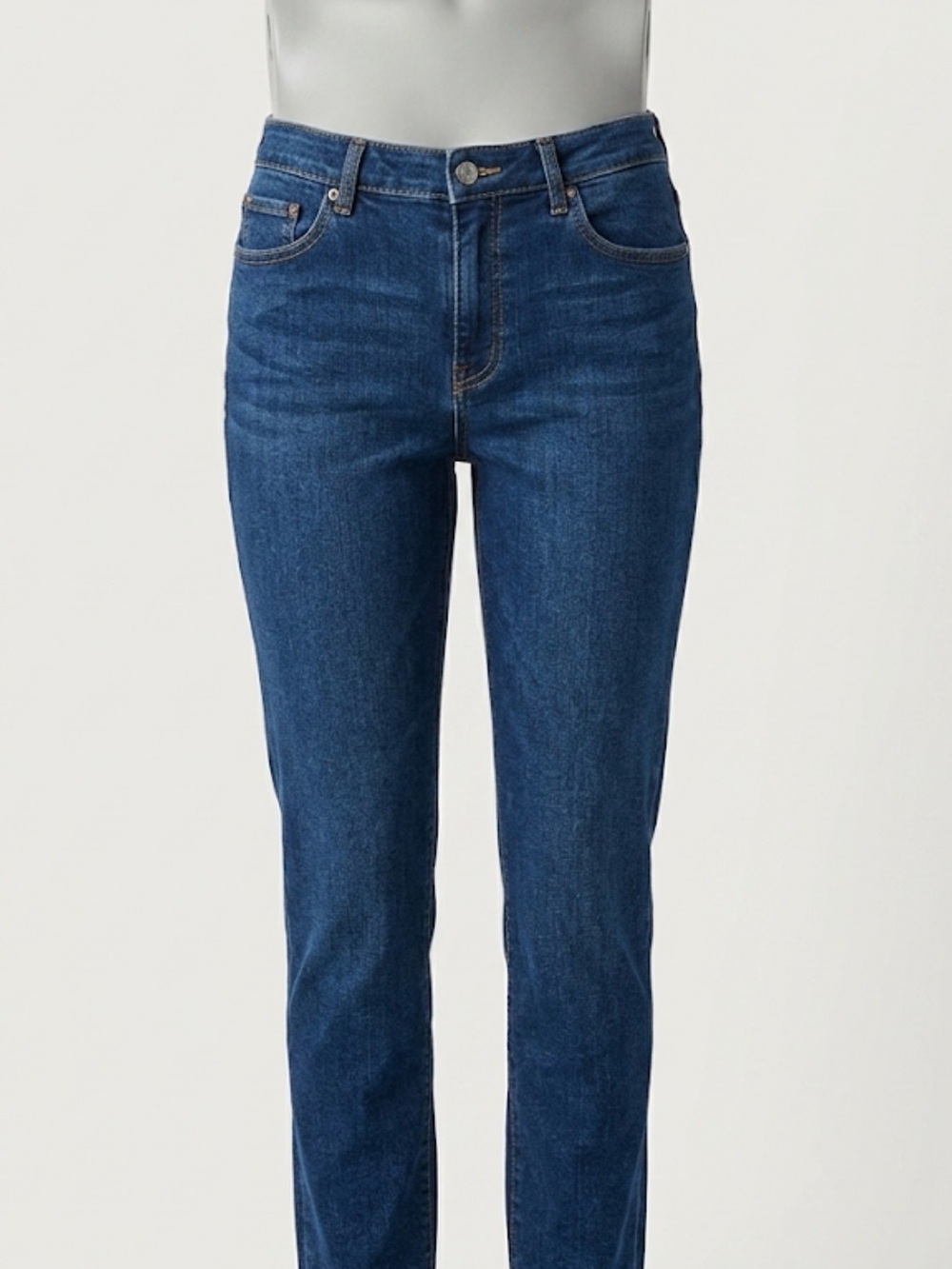 Lauren Ralph Lauren Women’s Size 10 Dark Wash Straight Leg Cropped Jeans stretch